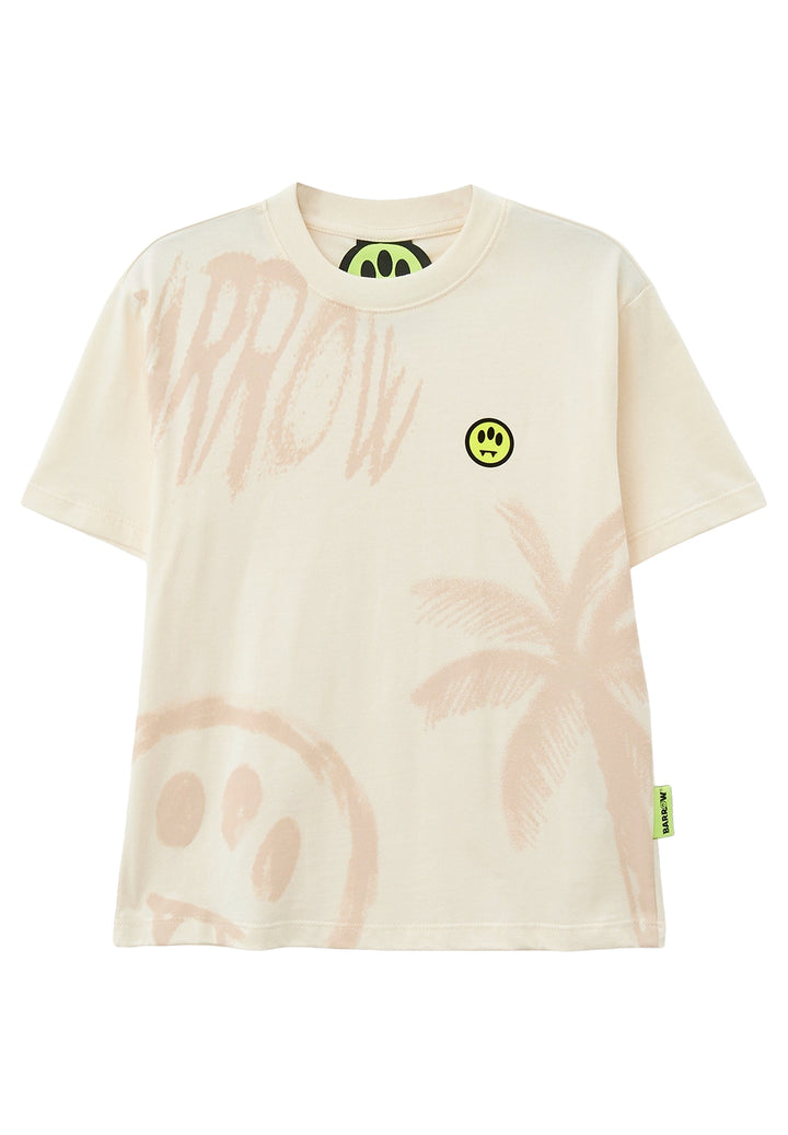 T-shirt crema unisex