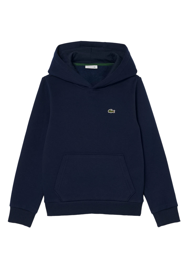 Felpa cappuccio blu navy per bambino