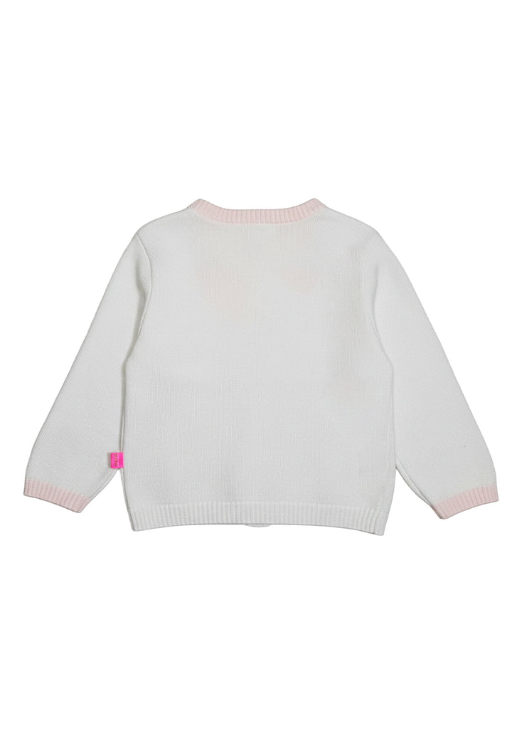 Cardigan bianco per bambina