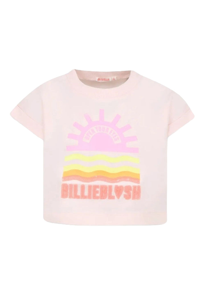 T-shirt rosa per bambina