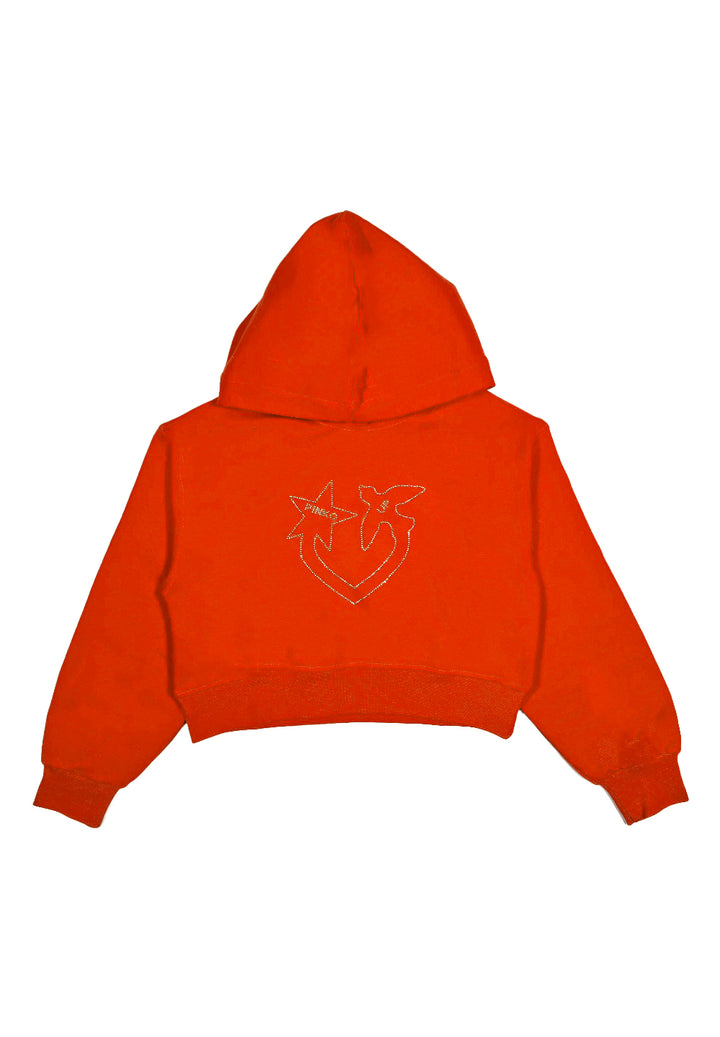 Orange hoodie for girls