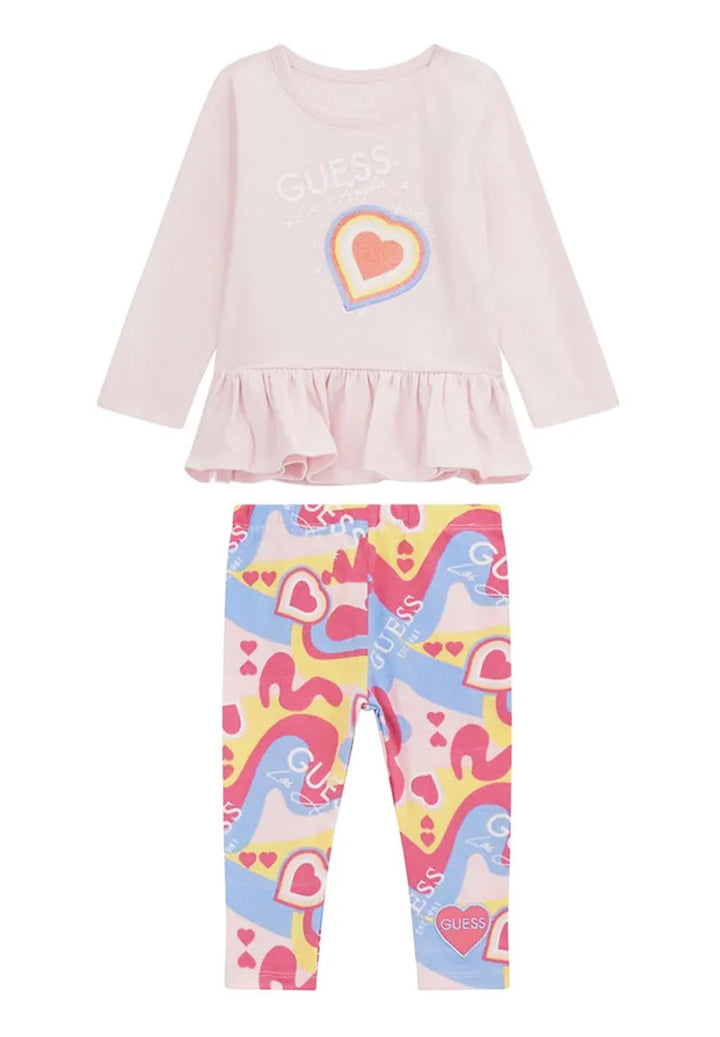 Multicolor outfit for newborn girls