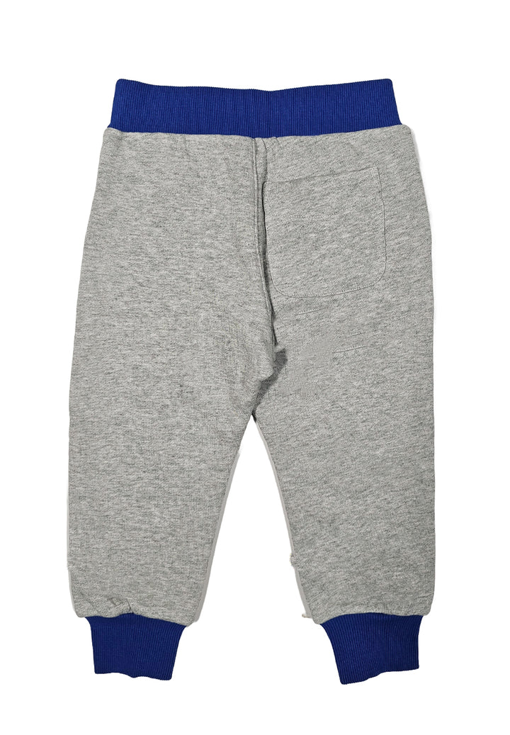 Blue fleece trousers for boy