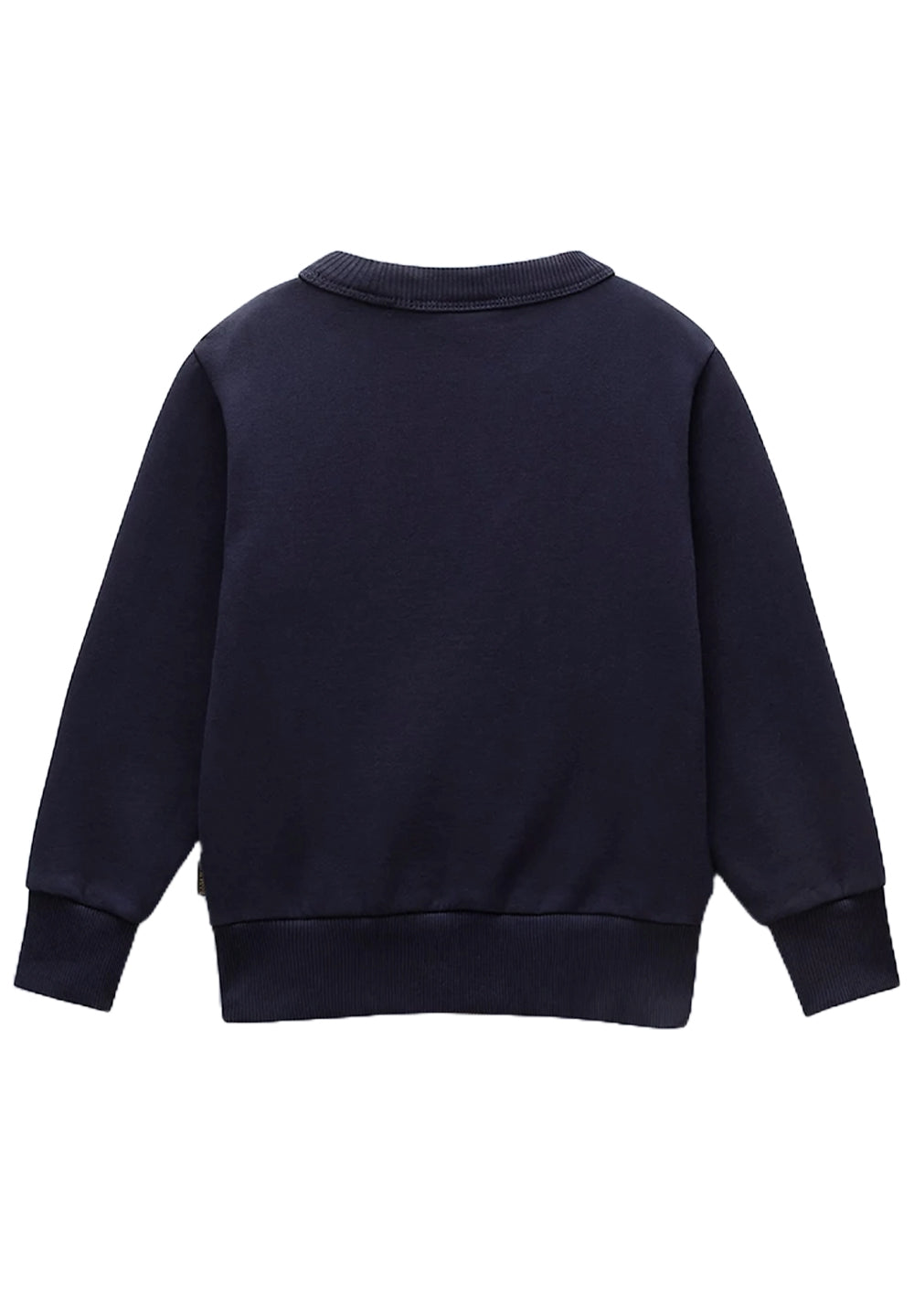 Dark blue crewneck sweatshirt for kids