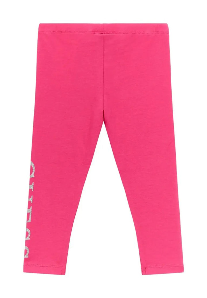 Fuchsia leggings for baby girls