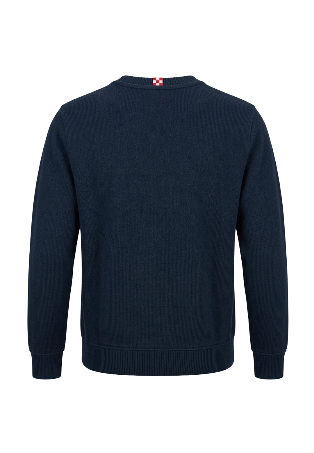 Felpa girocollo blu navy per bambino