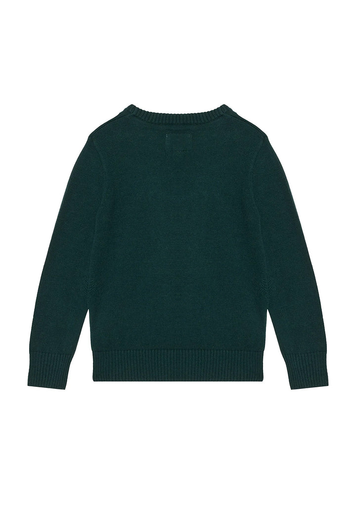 Maglione verde per bambino