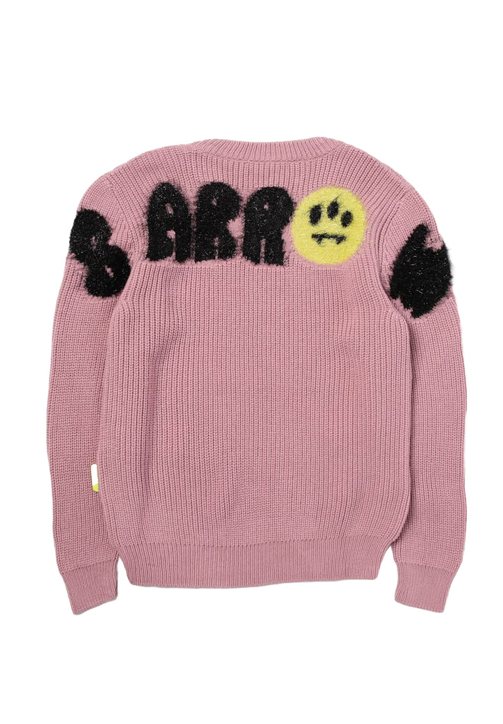 Maglione rosa per bambina