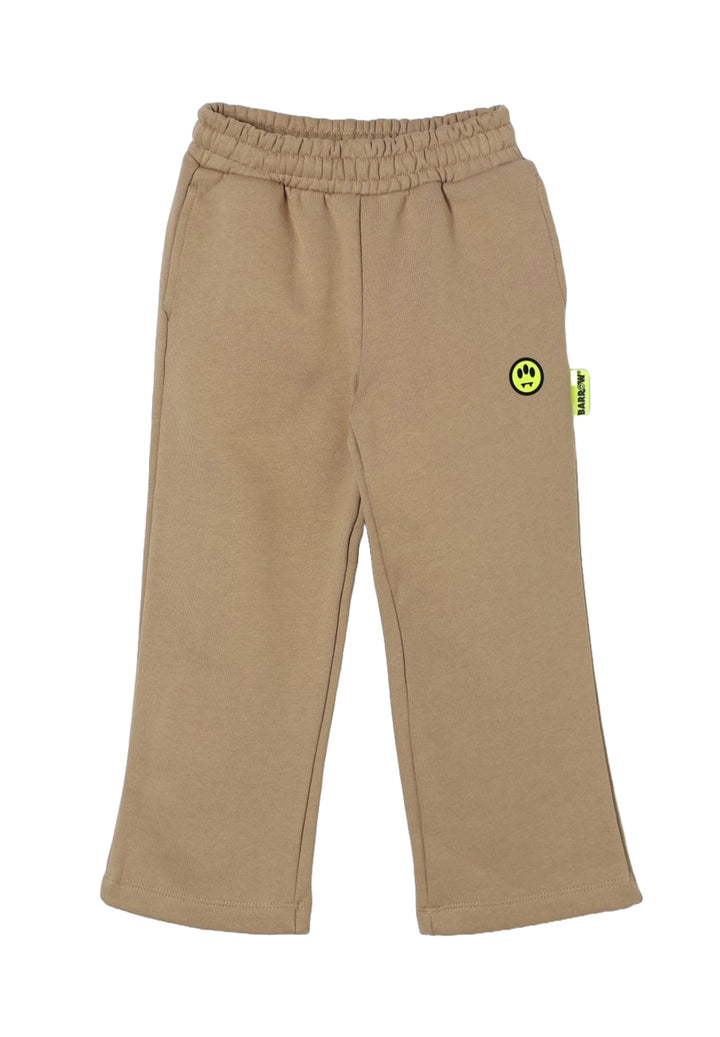 Pantalone felpa marrone per bambino