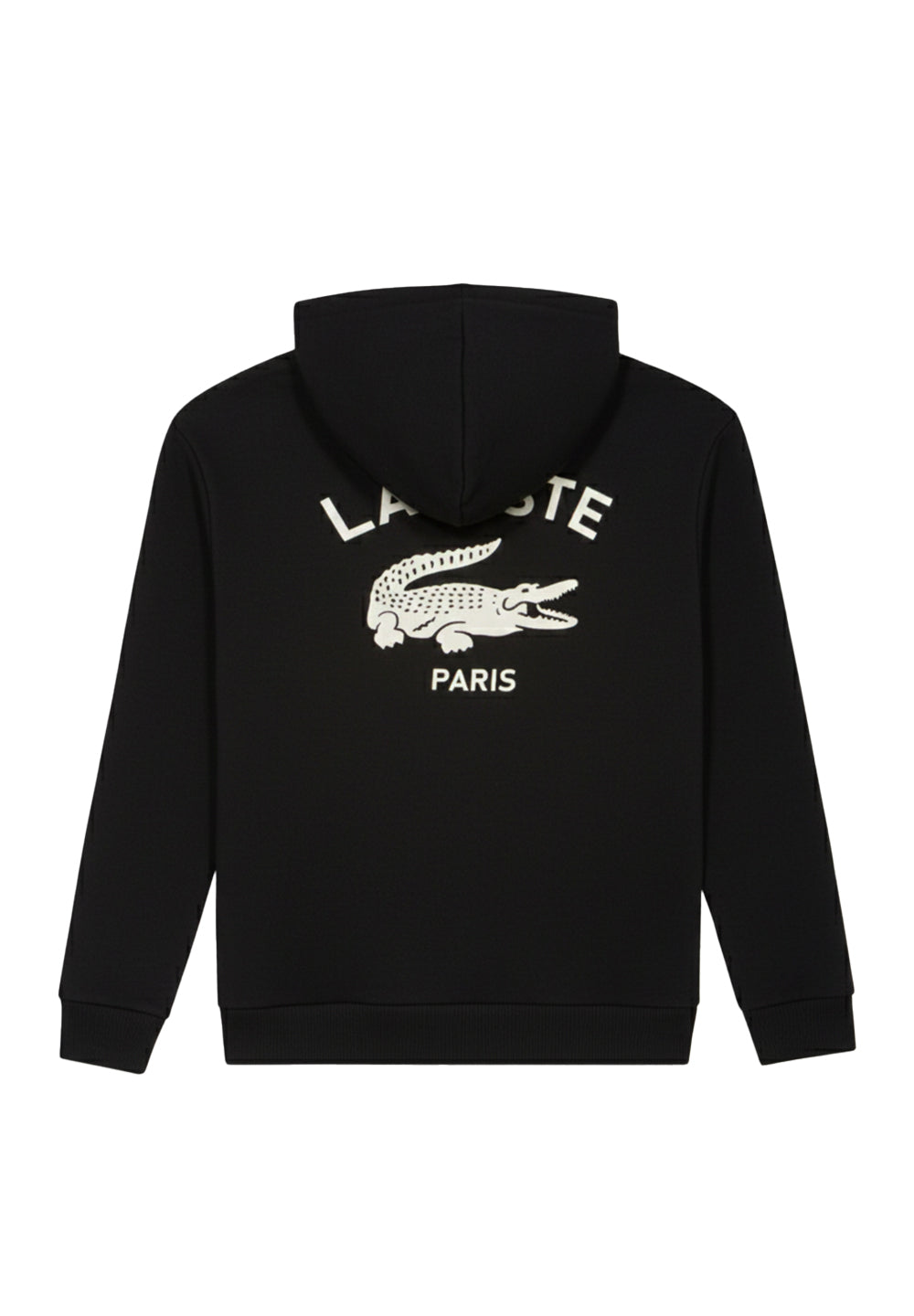 Felpa cappuccio nera per bambino