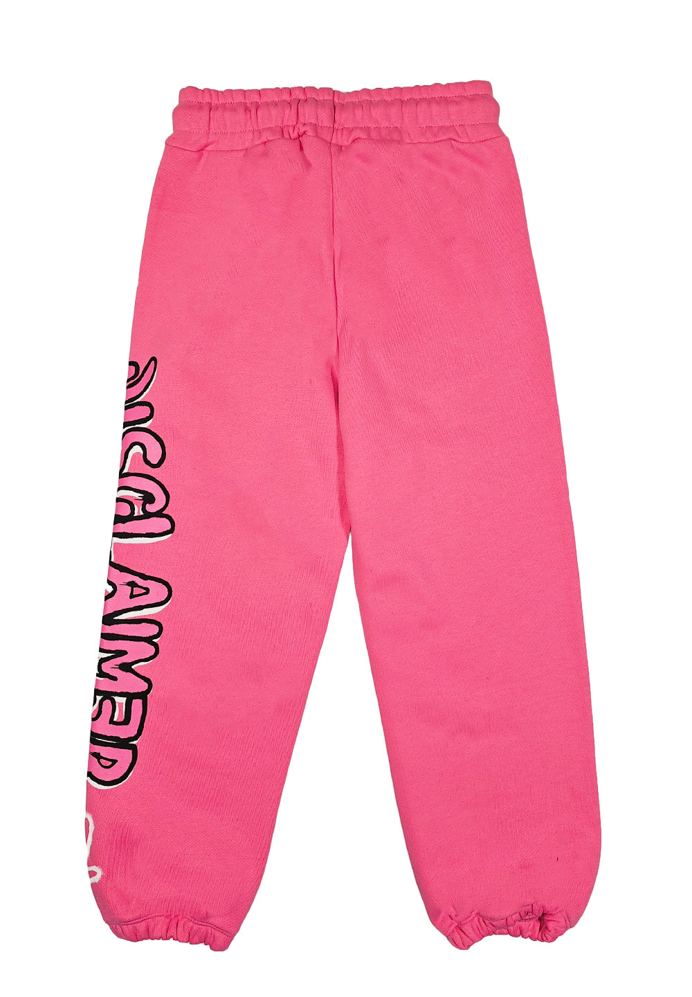 Pantalone felpa fuxia per bambina