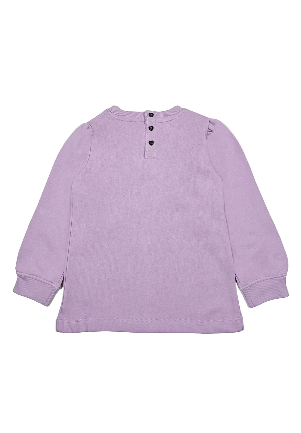 Vestito felpa lilla per neonata