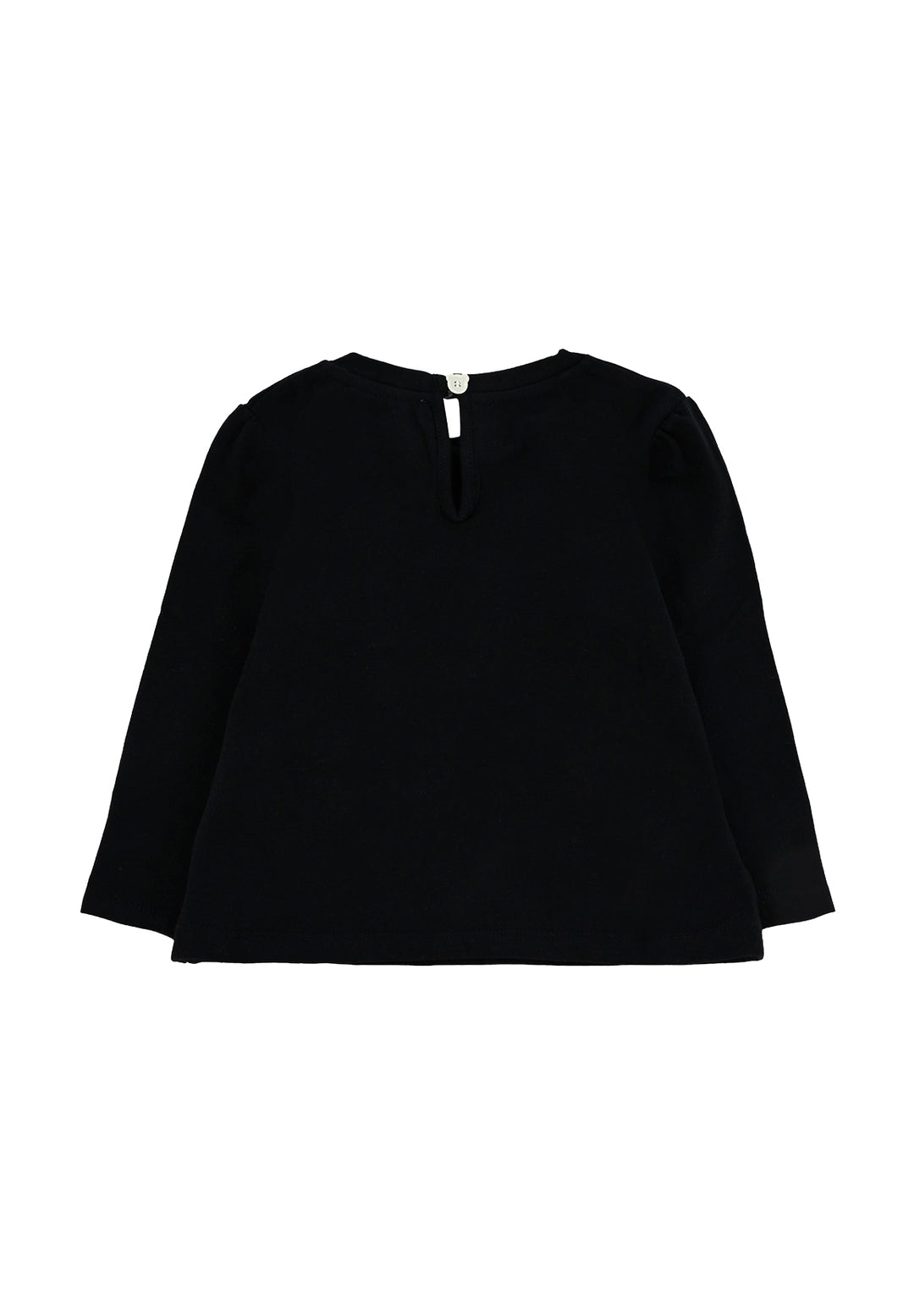 T-shirt nera per bambina