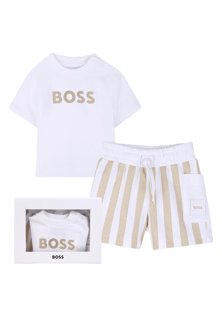 Completo beige per neonato