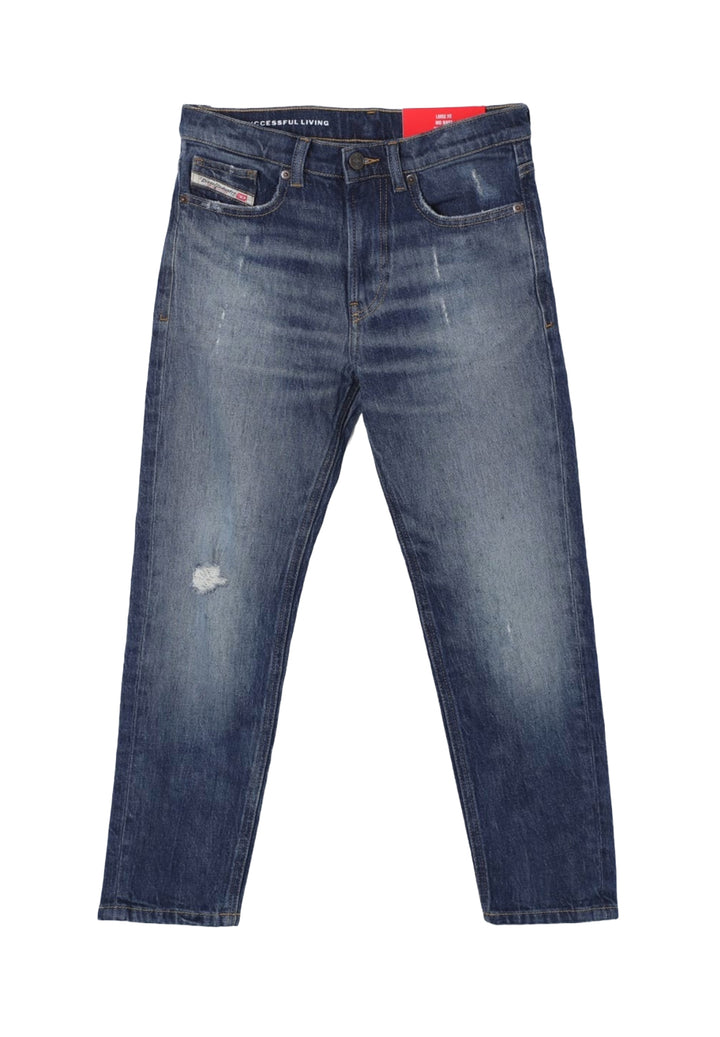Jeans blu denim per bambino