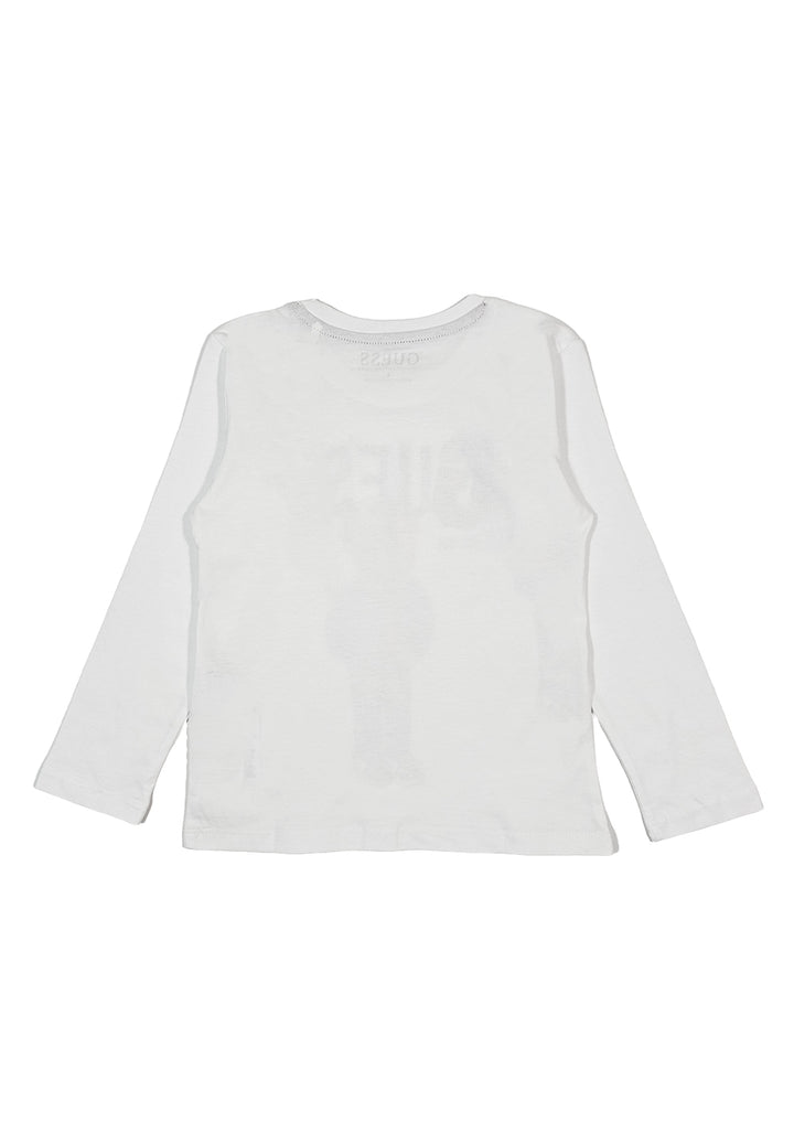 T-shirt bianca per bambino