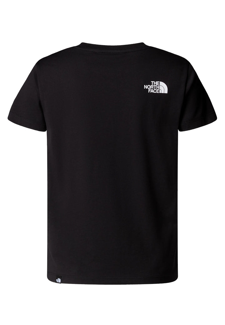T-shirt nera per bambino
