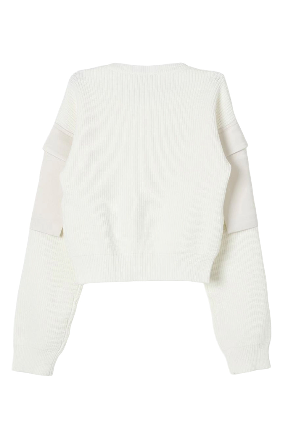 Maglione crema per bambina