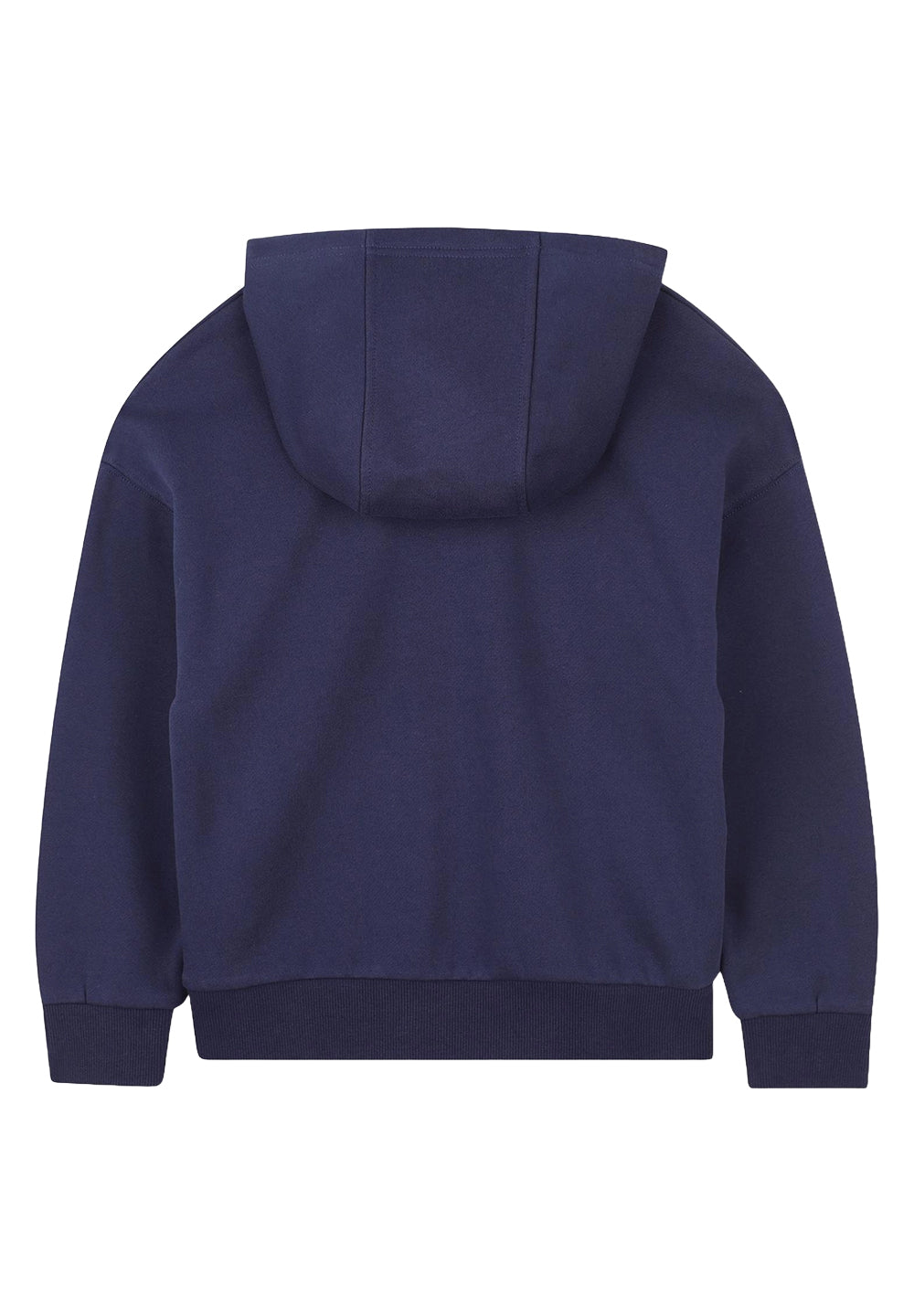 Felpa cappuccio blu navy per bambino