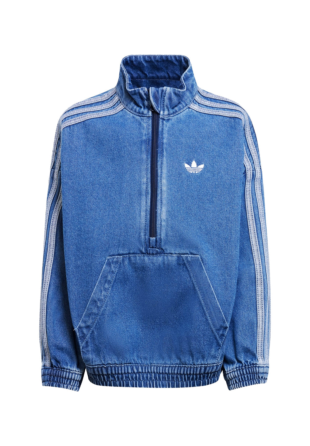 Completo denim blu per bambina