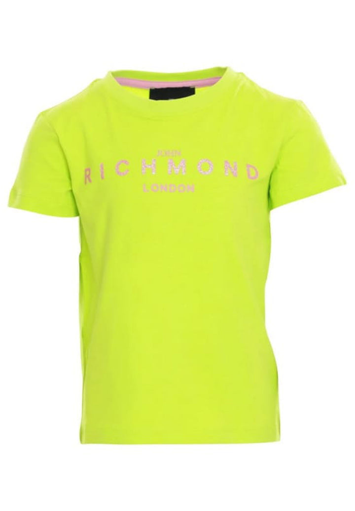 T-shirt verde per bambina