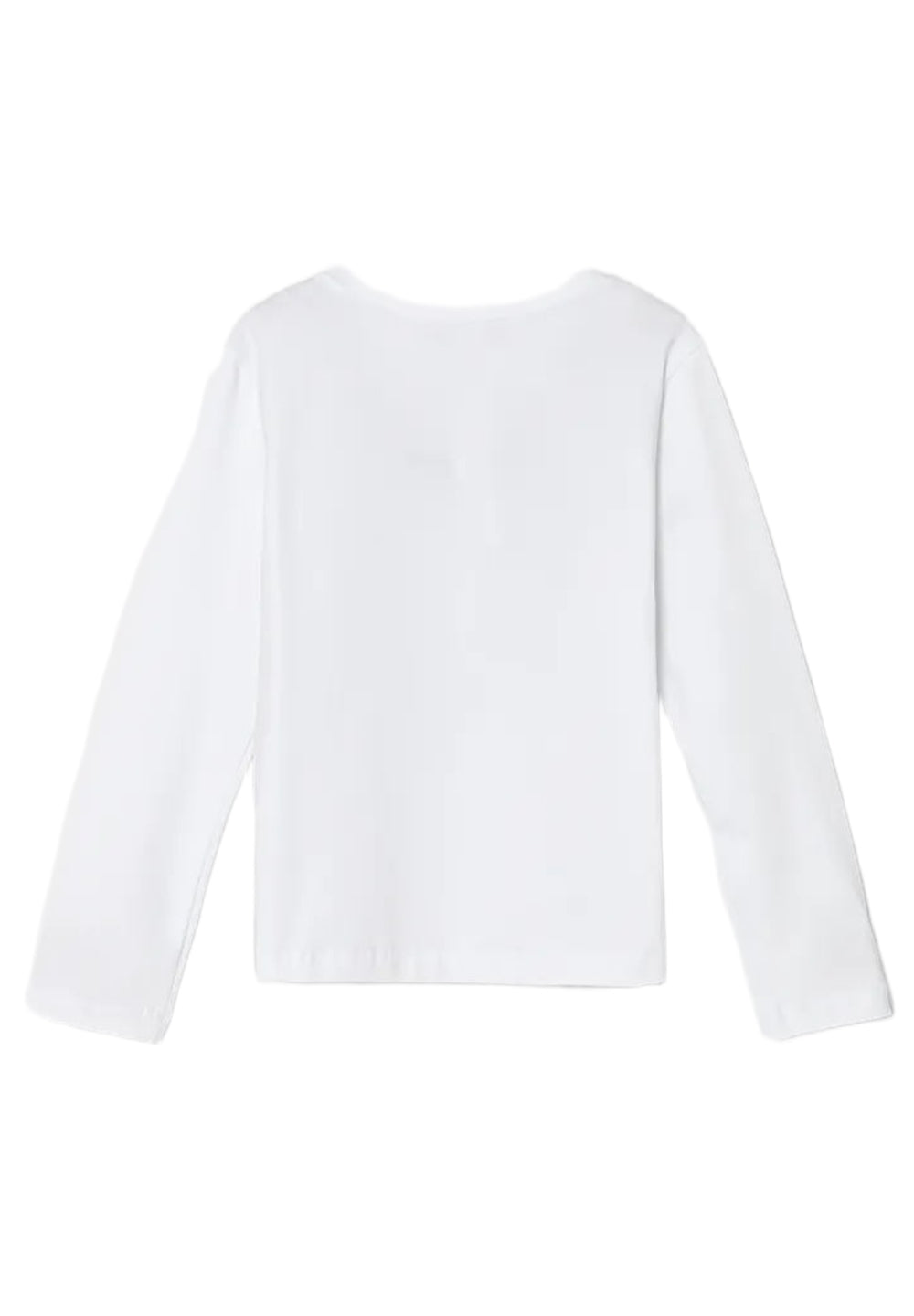 T-shirt bianca per bambina