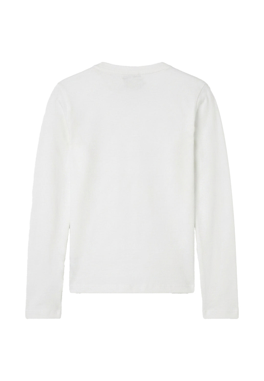 T-shirt bianca per bambina