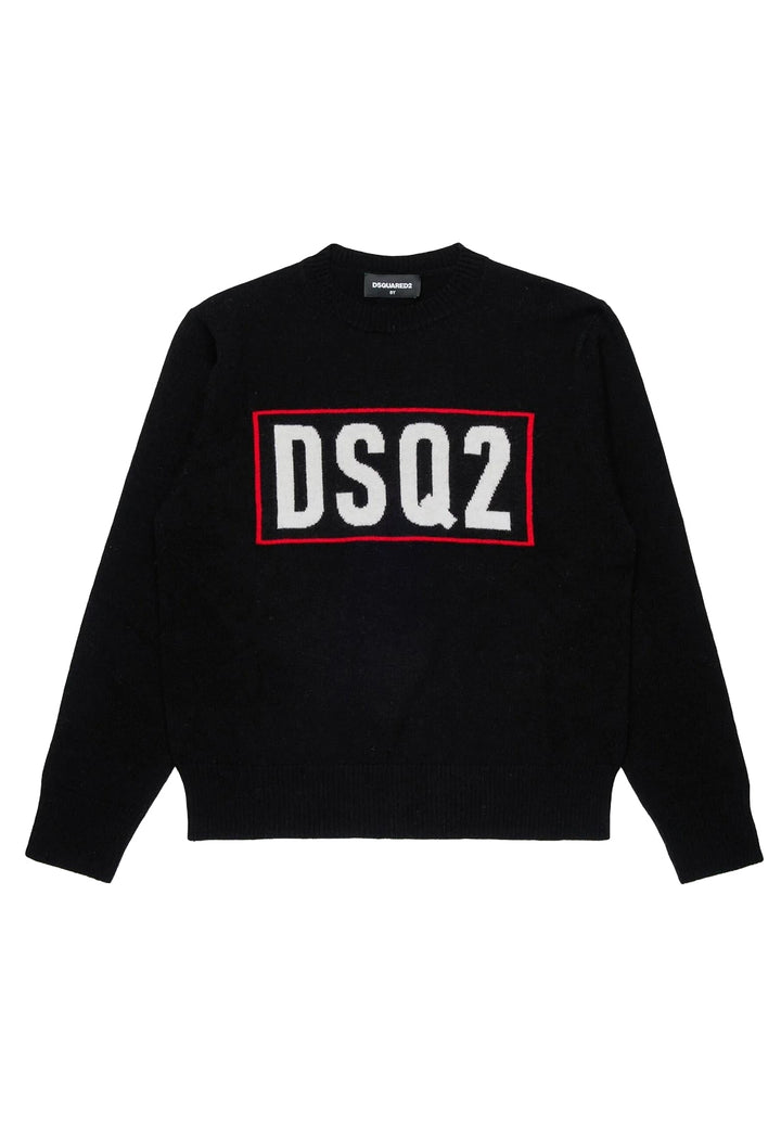 Maglione nero per bambino