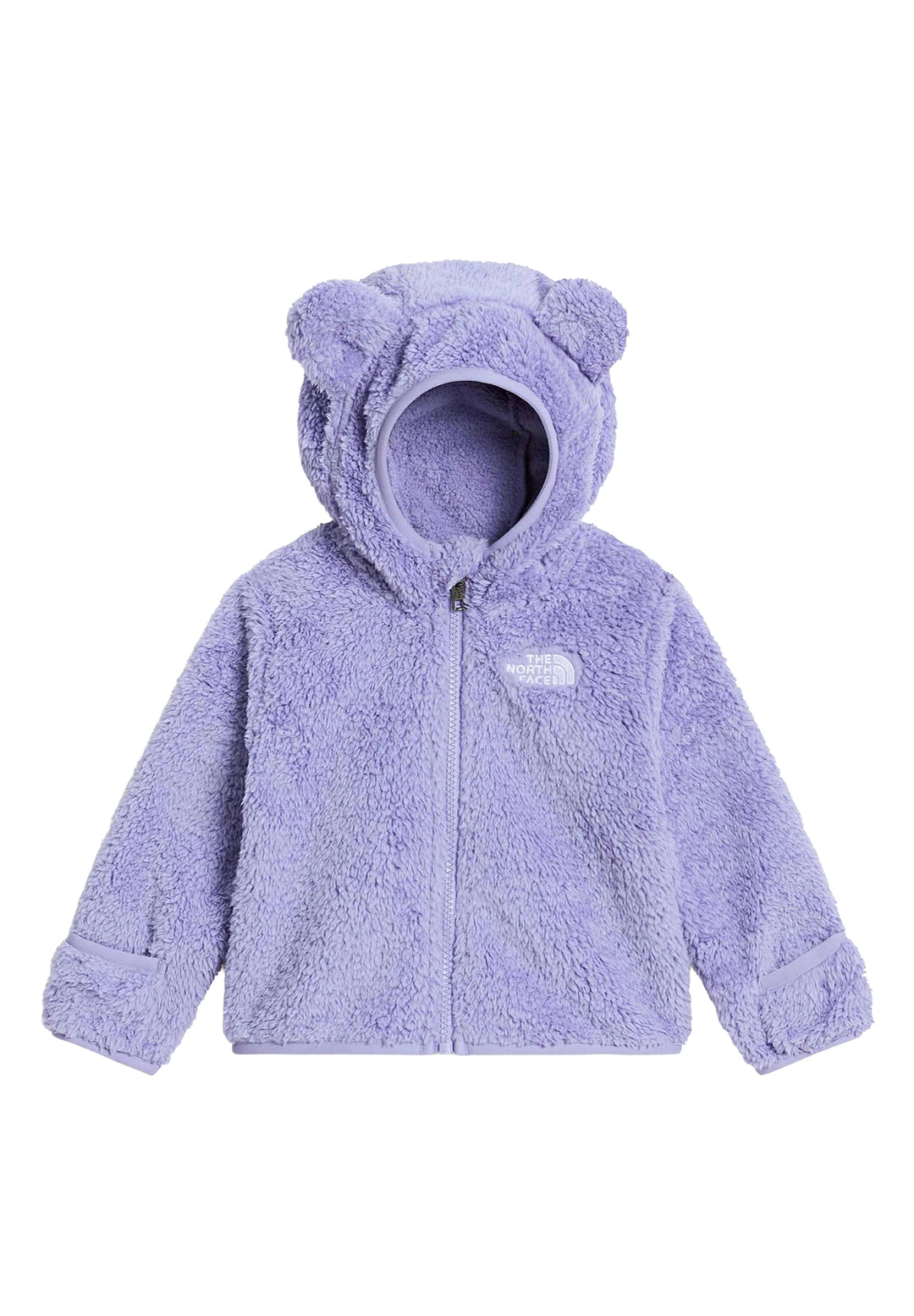 Felpa teddy lilla per neonata