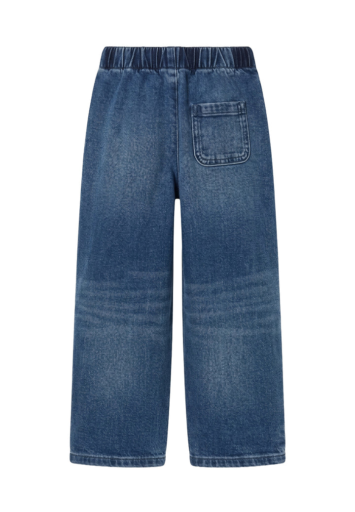 Jeans blu denim per bambina