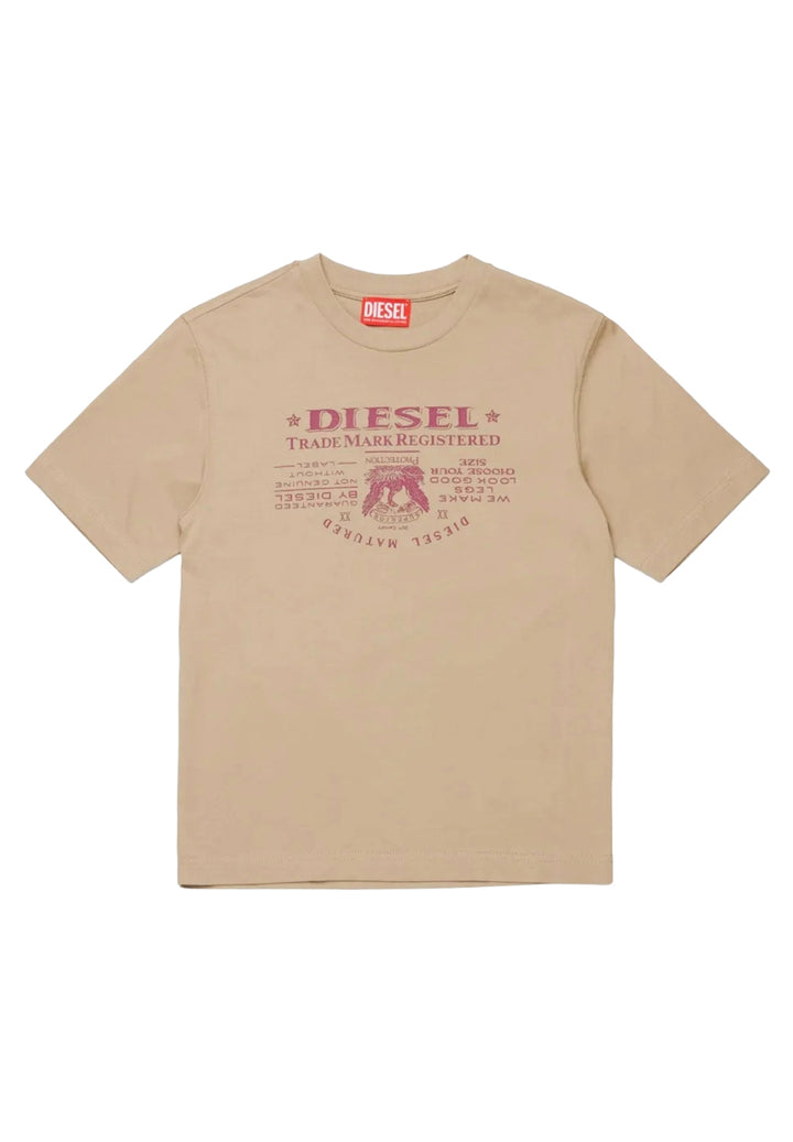 T-shirt beige per bambino