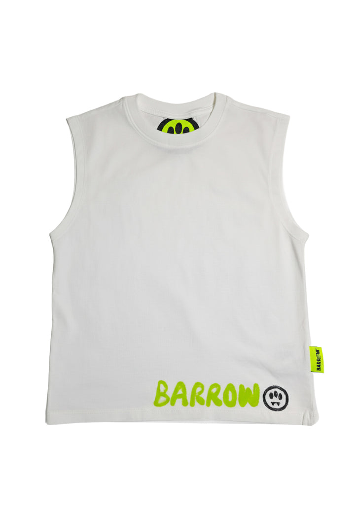 Weißes Tanktop für Kinder