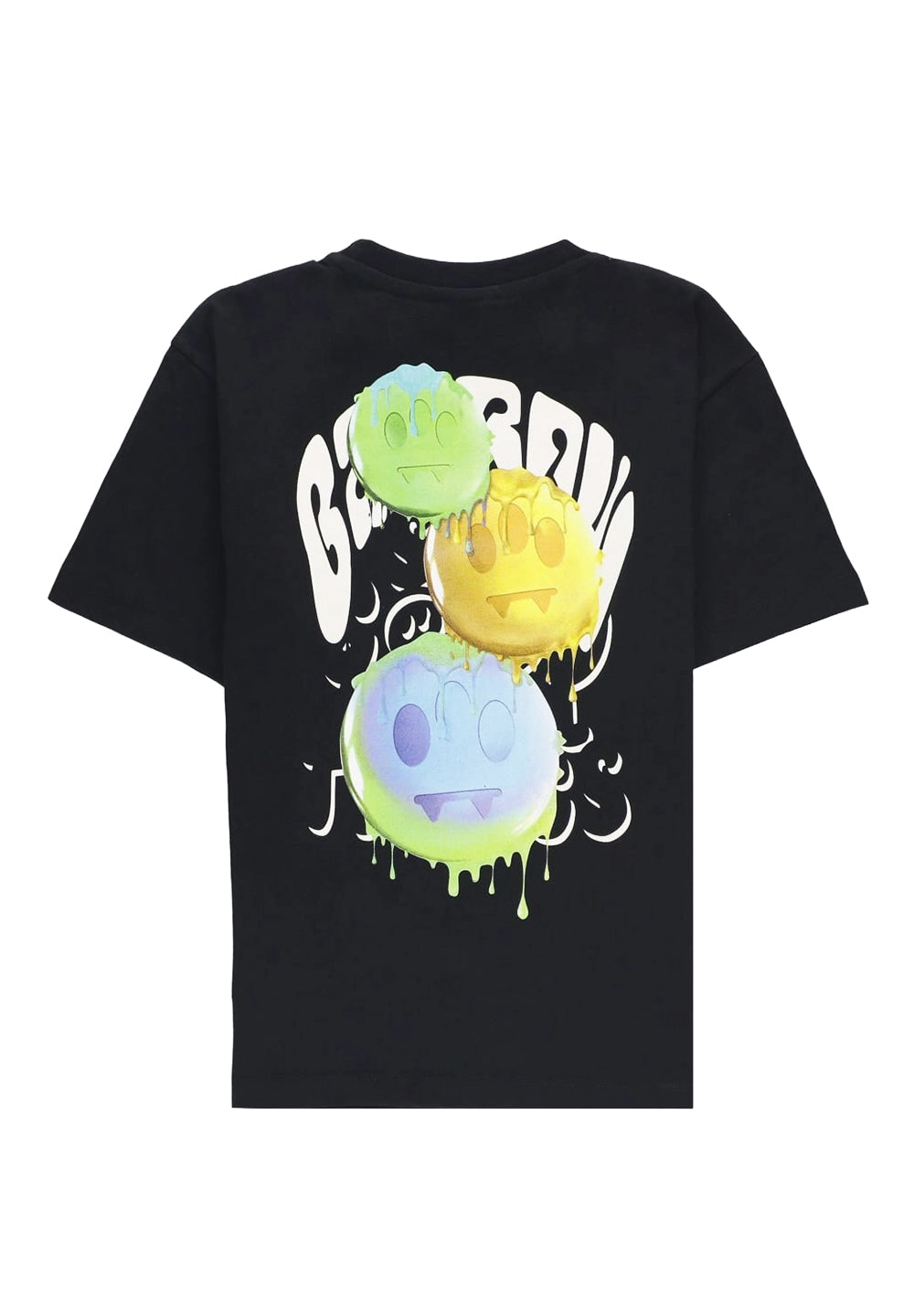 T-shirt nera per bambino