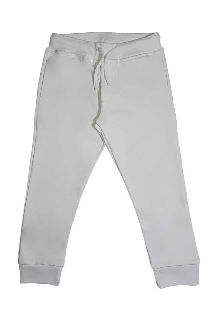 Pantalone felpa bianco per bambino