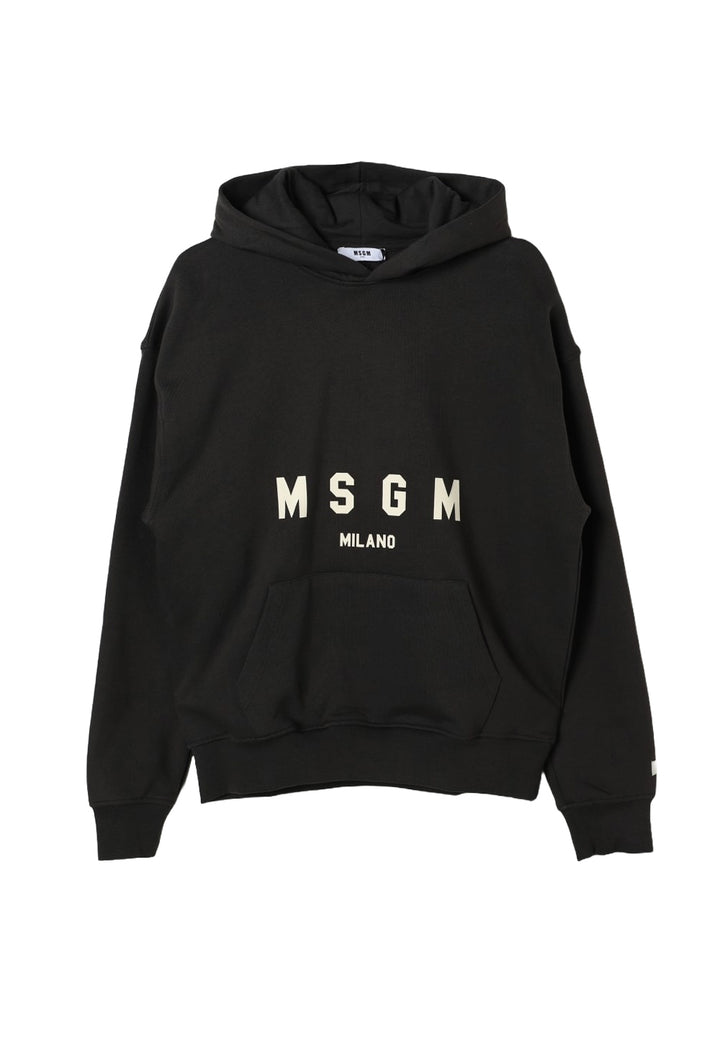 Felpa cappuccio grigia unisex