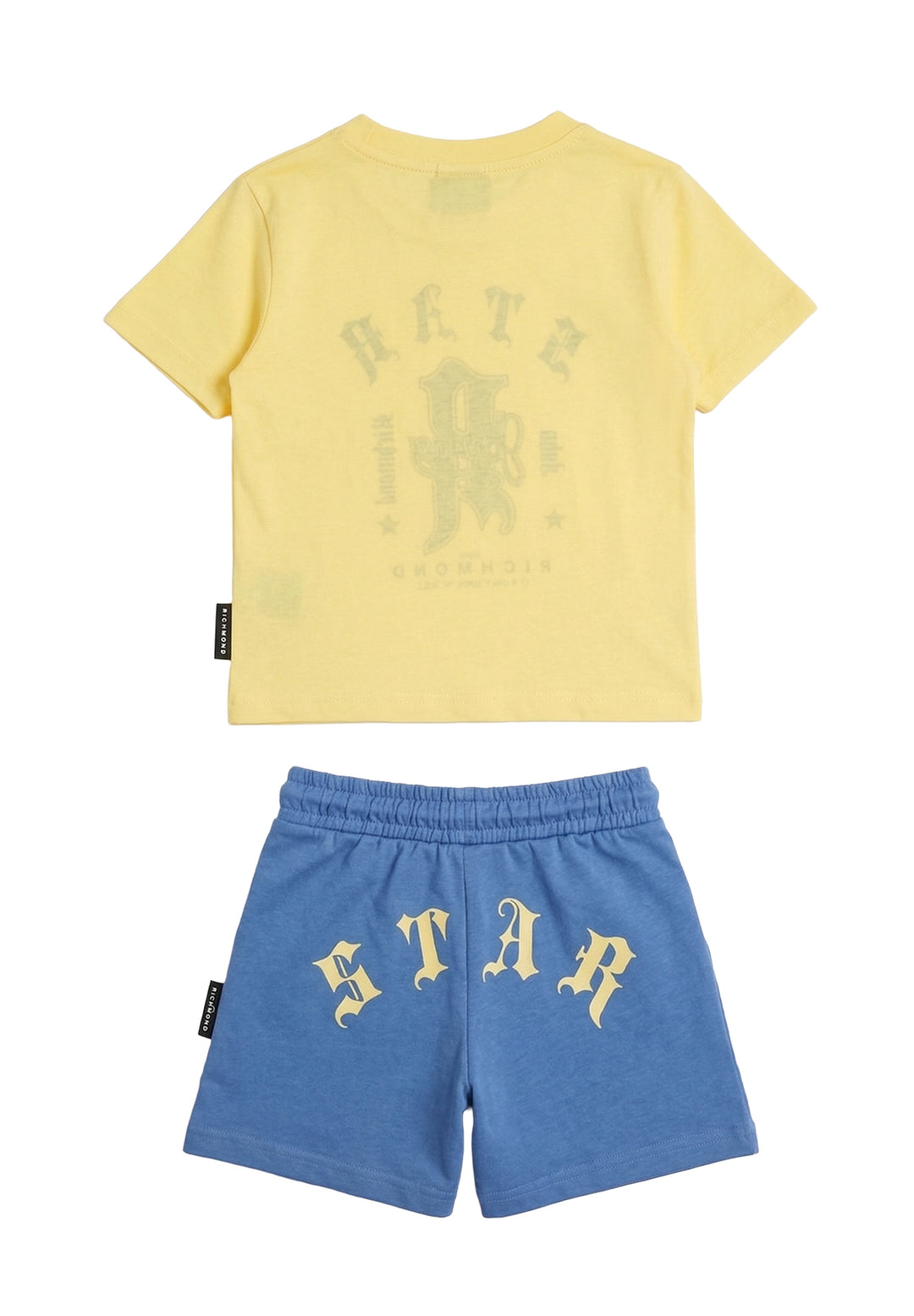 Completo giallo-blu per bambino