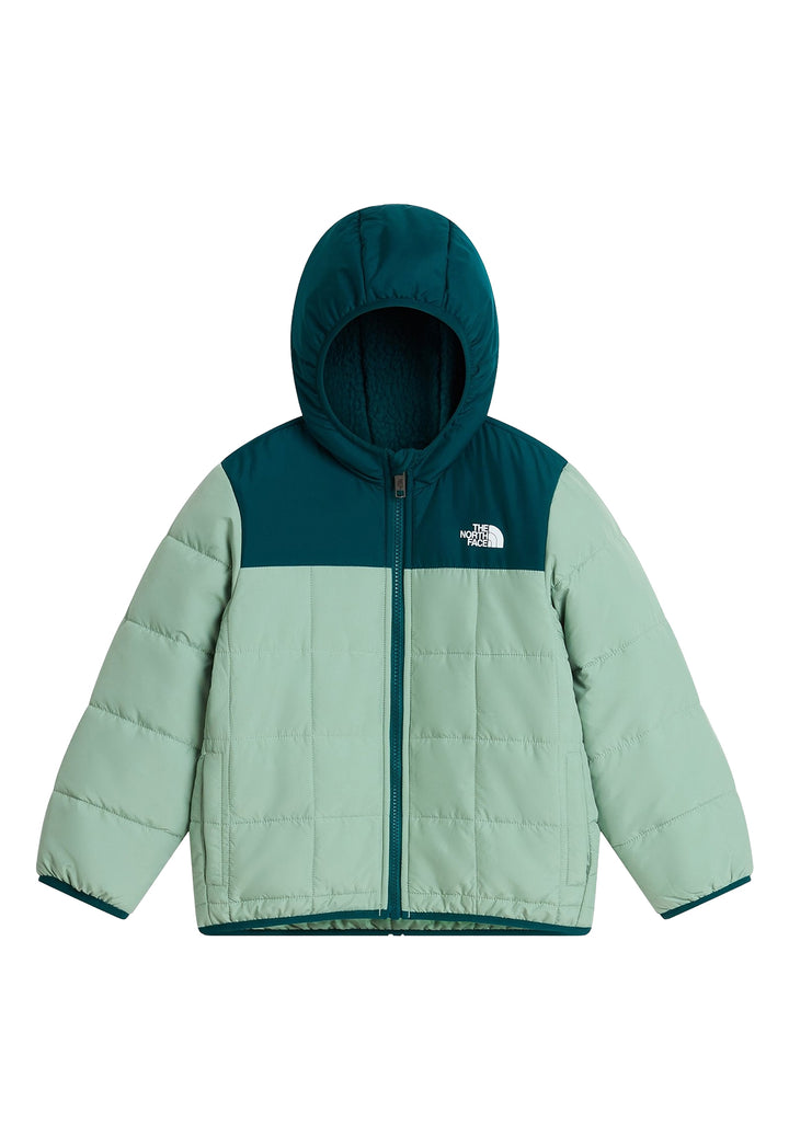 Giubbotto reversibile verde per bambino