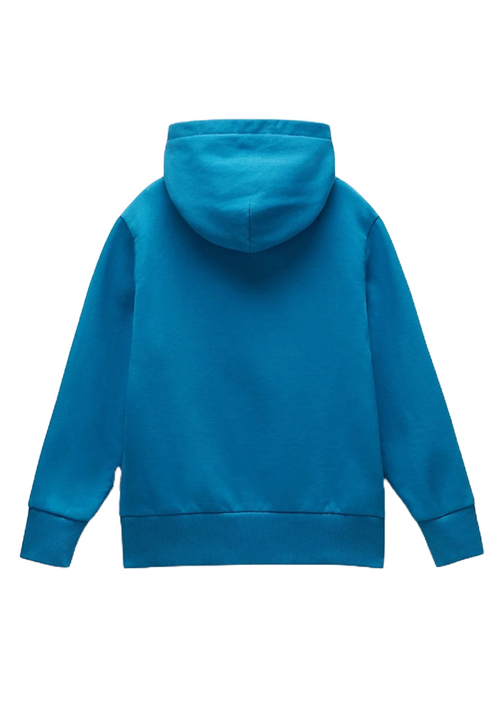 Blaues Kapuzensweatshirt für Jungen