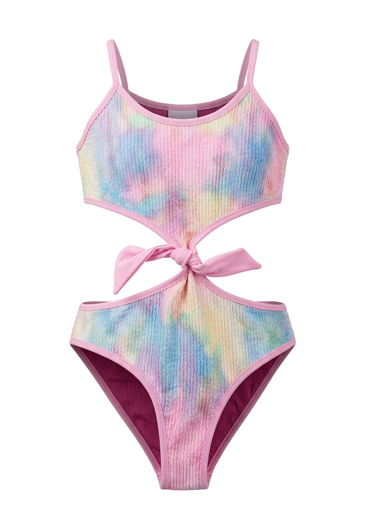 Costume intero multicolor per bambina