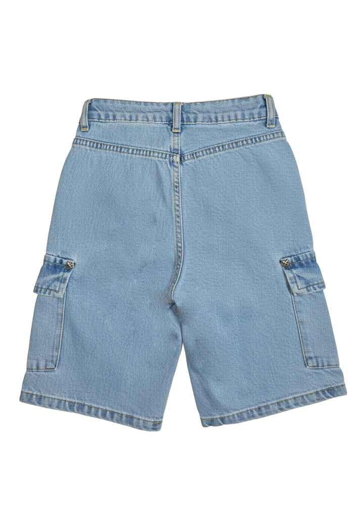 Bermuda blu denim per bambino