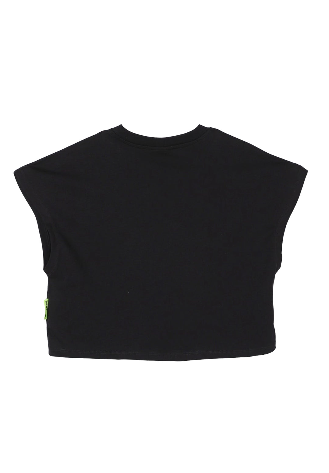 T-shirt nera per bambina