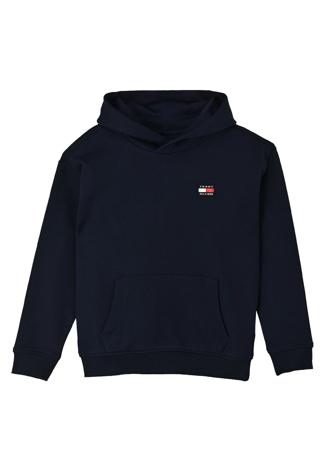 Felpa cappuccio blu per bambino