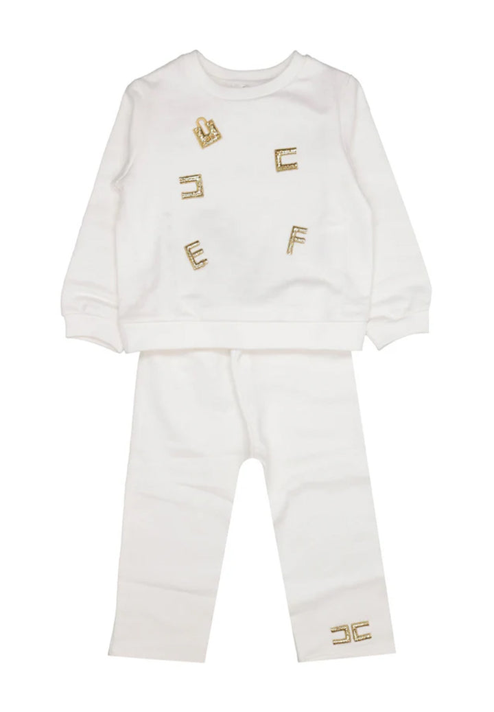 Cream outfit for baby girls