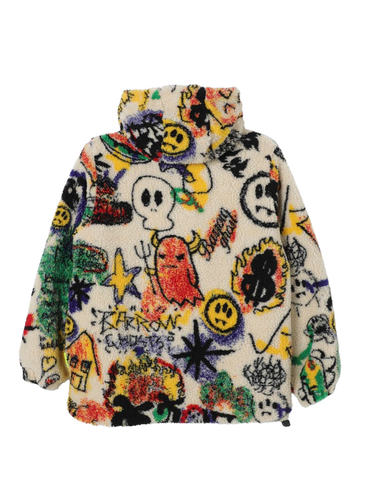 Giubbotto teddy crema per bambino