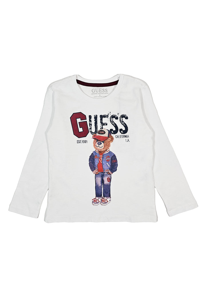 T-shirt bianca per bambino