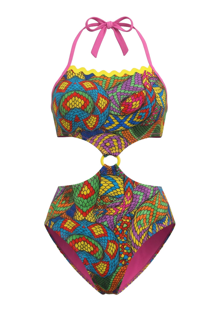 Costume interno multicolor per bambina