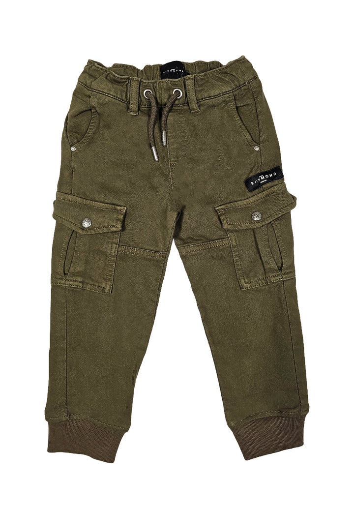 Green trousers for newborns