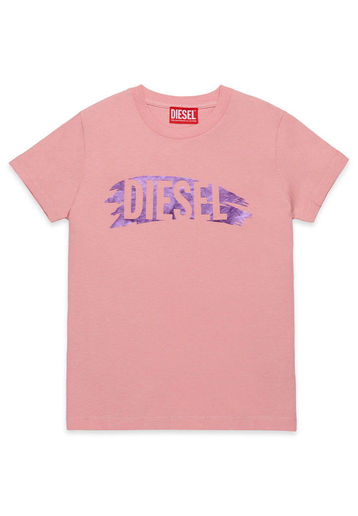 T-shirt rosa per bambina