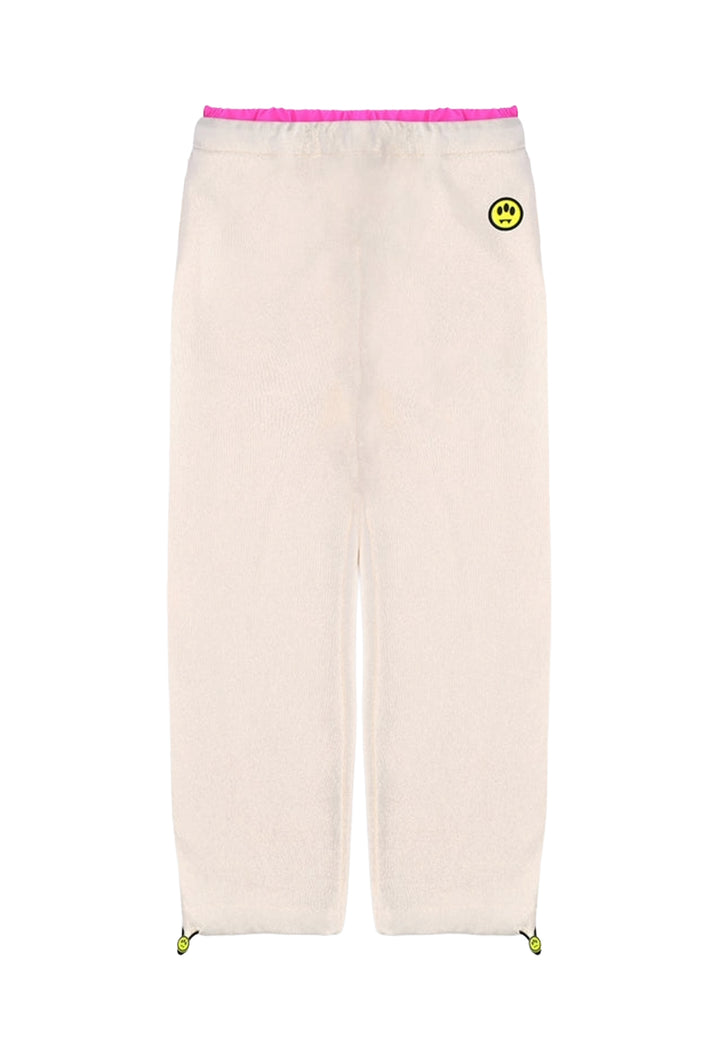 Pantalone felpa crema per bambina
