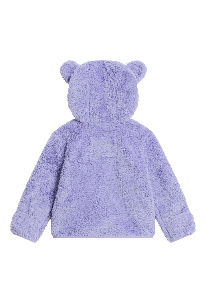Felpa teddy lilla per neonata
